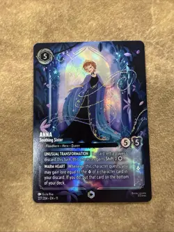 Anna - Soothing Sister 227/204 Enchanted Disney Lorcana English Card - Image 1
