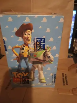 1995 Toy Story SkyBox Series 1 Trading Card Box -Factory Sealed Plus Bonus Fruit - Image 1