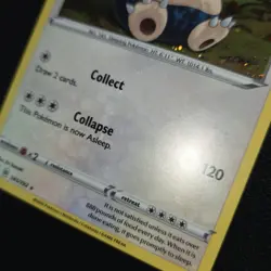 HD GALAXY WHOLE SWIRL BLEED 🌀💫 Snorlax 141/192 Rebel Cosmos Holo Pokemon Card - Image 3