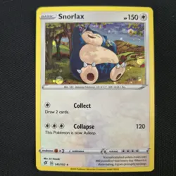 HD GALAXY WHOLE SWIRL BLEED 🌀💫 Snorlax 141/192 Rebel Cosmos Holo Pokemon Card - Image 4