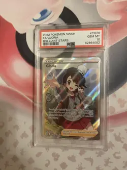 2022 Gloria Full Art Trainer Brilliant Stars Pokemon Card PSA 10 Gem MINT! #TG26 - Image 1