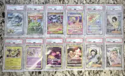 Pokemon TCG PSA Graded 12-Card Lot Piplup Victini Charizard EX Celebrations - Image 4
