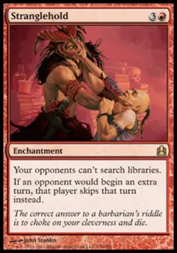 Stranglehold - Light Play MTG Commander - Image 1