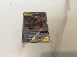 Umbreon & Darkrai GX SM241 TAG TEAM Full Art Promo Holo Pokemon Card - Image 1