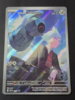 Steven's Beldum Promo 207 Pokemon Scarlet & Violet Promo Cards MP - Image 1