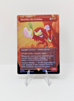 Knuckles the Echidna (Rainbow Foil) Secret Lair Drop Foil Near Mint - Image 1