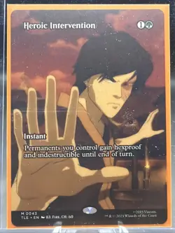 Heroic Intervention 0043 Regular Avatar The Last Airbender MTG - Image 2
