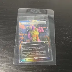 Magic the Gathering PSA Magazine Promo Swords to Plowshares Thanos SEALED - Image 1