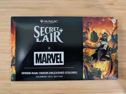 MTG Secret Lair x Marvel's Spider-Man: Venom Unleashed (Colors) ~ Rainbow FOIL - Image 1