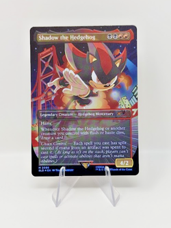 MTG Shadow the Hedgehog Rainbow Foil 2086 Sonic x Secret Lair Drop SLD - Image 1