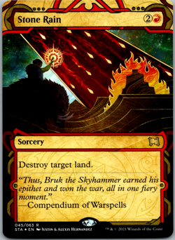 Stone Rain Strixhaven: Mystical Archives NM Foil - Image 1