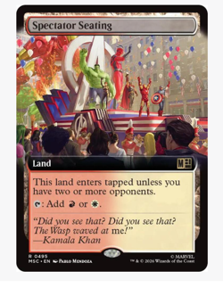 Spectator Seating - Extended Art Commander: Marvel Super Heroes - Image 1
