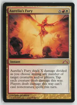 Aurelia's Fury Lightly Played 144 Gatecrash Magic: The Gathering - Image 1