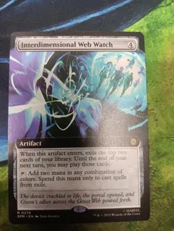 Interdimensional Web Watch (Extended Art) 278 Marvel's Spider-Man NM - Image 1