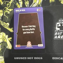 Make Up Meal 2025 Bo Jackson Battle Arena Alpha Update Play Card SSP #PL-16 - Image 1