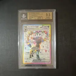 Pokemon Umbreon ex SVP176 Scarlet & Violet Promo Full Art Holo Beckett 9.5 - Image 1