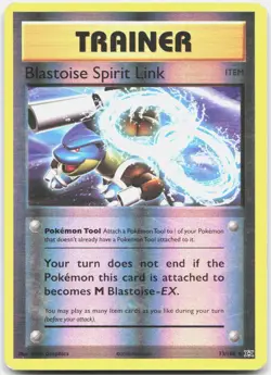 Blastoise Spirit Link 73/108 Uncommon Evolutions Pokemon Reverse Holo LP - Image 1