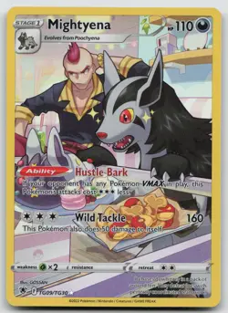 Mightyena TG09/TG30 Holo Astral Radiance Trainer Gallery Pokemon Holo NM - Image 1