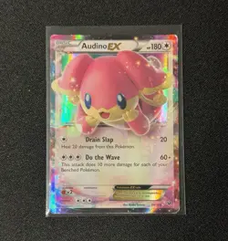 Audino EX 84/124 Fates Collide Full Art Holo English 2016 - Image 1