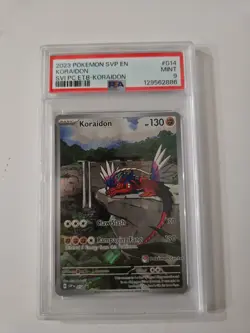2023 POKEMON SVP EN-SV POKEMON CENTER PROMO #014 KORAIDON PSA 9 - Image 2