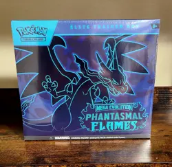 Pokemon TCG Phantasmal Flames Regular ETB Factory Sealed - Image 1