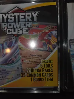 Pokemon Mystery Power Cube Lot of 2. 5 Foils 2 Ultra Rares 35 Commons 1 Bonus - Image 2