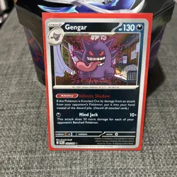 050/088 Gengar Perfect Order Pokemon TCG Reverse Holo NM - Image 1