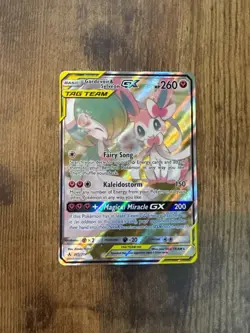 Pokemon Gardevoir & Sylveon GX Alternate Art 205/214 Tag Team Unbroken Bonds MP - Image 1