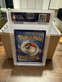 Pokemon Hidden Fates Eevee Holo #48 PSA 9 Near Mint - IN HAND READY TO SHIP - FS - Image 2