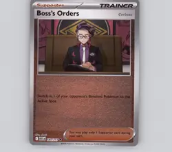Boss's Orders [Corbeau] 183/217 Reverse Holo UC Ascended Heroes NM Pokemon - Image 1