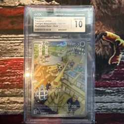 Pokemon TCG Timburr 183/167 Illustration Rare Holo Twilight Masquerade Card - Image 1