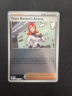 Team Rocket's Ariana 202/217 Uncommon Ascended Heroes Pokemon Reverse Holo NM - Image 1