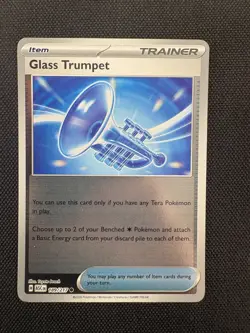 Glass Trumpet 189/217 Common Ascended Heroes Pokemon Reverse Holo Near Mint - Image 1