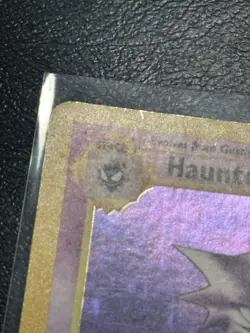 Pokemon TCG Haunter Fossil Unlimited 1999 6/62 Holo Rare MP Vintage WOTC - Image 4