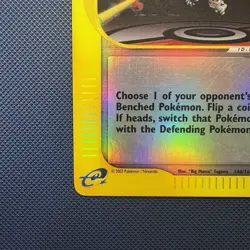 Vintage Reverse Holo Pokemon Reversal 146/165 Expedition Base Set Wotc 2002 - Image 5