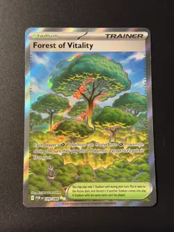 Pokemon TCG: Forest Of Vitality 109/088 Ultra Rare Full Art - Perfect Order - NM - Image 1