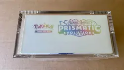 Pokemon TCG Prismatic Evolutions Pokemon Center Elite Trainer Box W/Acrylic Case - Image 3