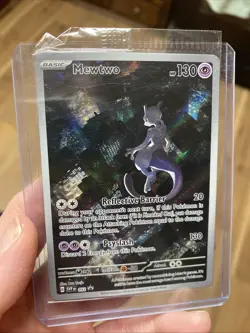 Mewtwo SVP 052 Pokemon TCG Black Star Promo Scarlet & Violet 151 Promo *SEALED* - Image 3