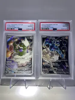 Thundurus #209 AND Tornadus #210 Promos for BBWF PSA 10’s SEQUENCED - Image 1
