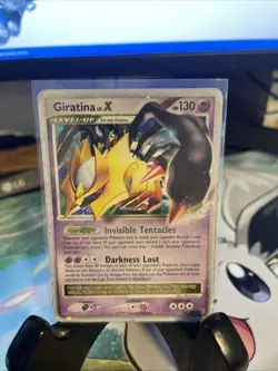 Pokemon 2009 Platinum Giratina LV.X Rare Holo #124/127 English - Image 1