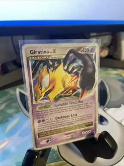 Pokemon 2009 Platinum Giratina LV.X Rare Holo #124/127 English - Image 2