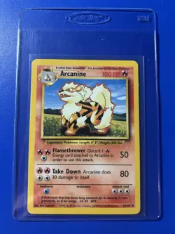 1999 Pokemon Arcanine #23/102 - Image 3