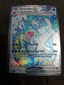 Pokemon Gyarados EX 225/198 Full Art Ultra Rare 2023 Scarlet & Violet - Image 1