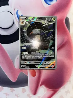 Pokemon Crustle 183/182 Paradox Rift Illustration Rare Holo Near Mint - Image 1
