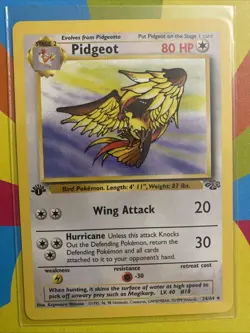 Pokemon TCG Pidgeot Jungle Card 24/64 1st Edition Never Played Near Mint - Image 1