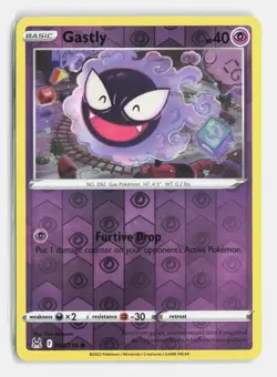 Gastly 064/196 Common Lost Origin Reverse Holo Near Mint - Image 1