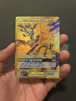 Pokemon Pikachu & Zekrom GX SM248 Black Star Promo English Sm248 - Image 2