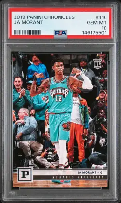 2019 Ja Morant PSA 10 Young Dolph Rookie #116 Chronicles Beautiful Card & Slab🔥 - Image 1