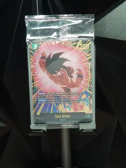 Son Goku FP-027 PR☆ GOLD FOIL Dragon Ball Super Fusion World SEALED *MT* - Image 1