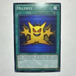 Yugioh! Multiply YGLD-ENB32 1st Edition Common Quick-Play Spell English LP - Image 1